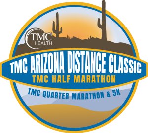 TMC Arizona Distance Classic Half Marathon, Quarter Marathon and 5K Logo