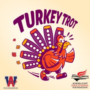 Tom-A-Hawk Turkey Trot 5k Logo