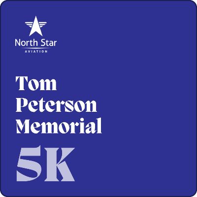 Tom Peterson Memorial 5k Logo