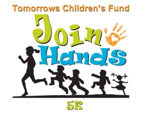 Tomorrows Children's Fund 11th Annual Join Hands Hybrid 5K Logo