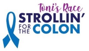 Toni's Race: Strollin' for the Colon Logo