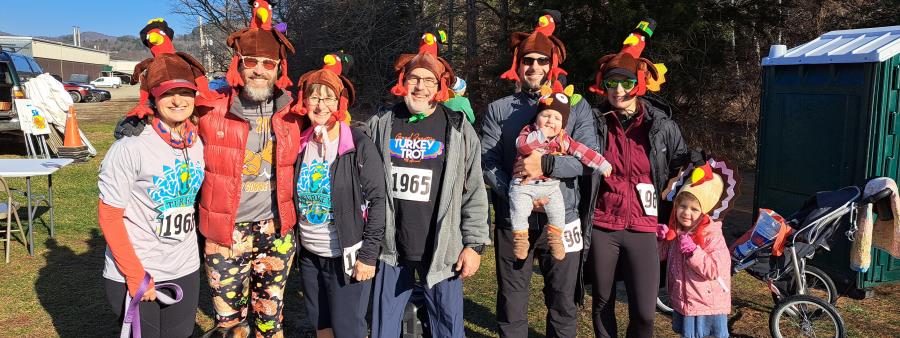 Toonerville Trail Turkey Trot 5K Logo