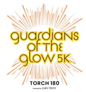 Torch 180's Guardians of the Glow 5K Logo
