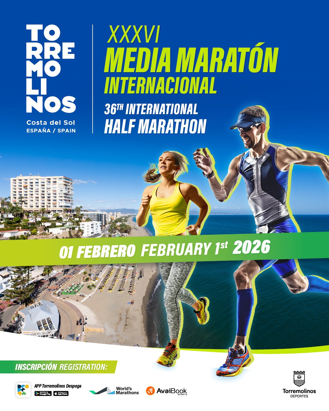 Torremolinos Half Marathon Logo