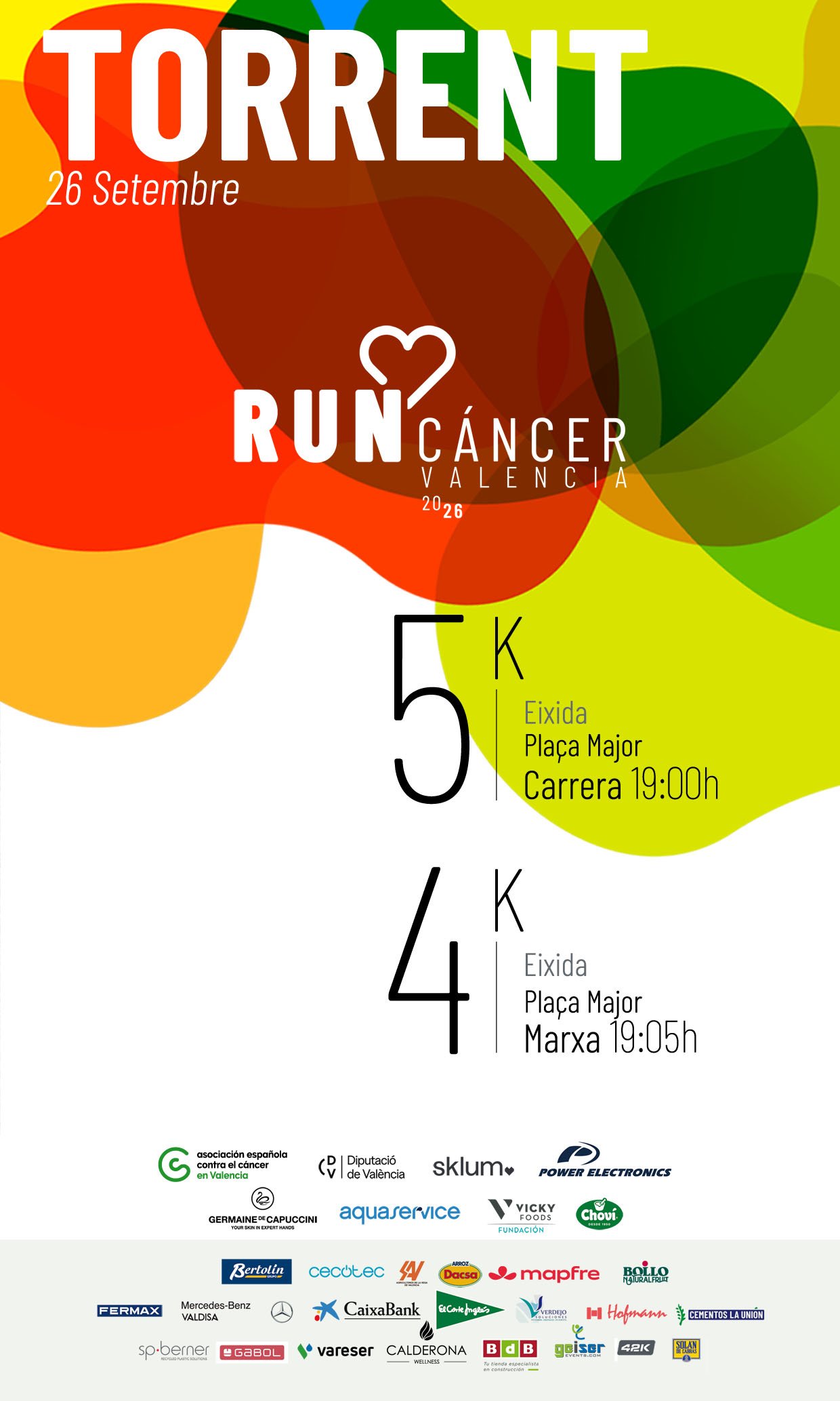 Torrent Contra el Cáncer 2026 Logo