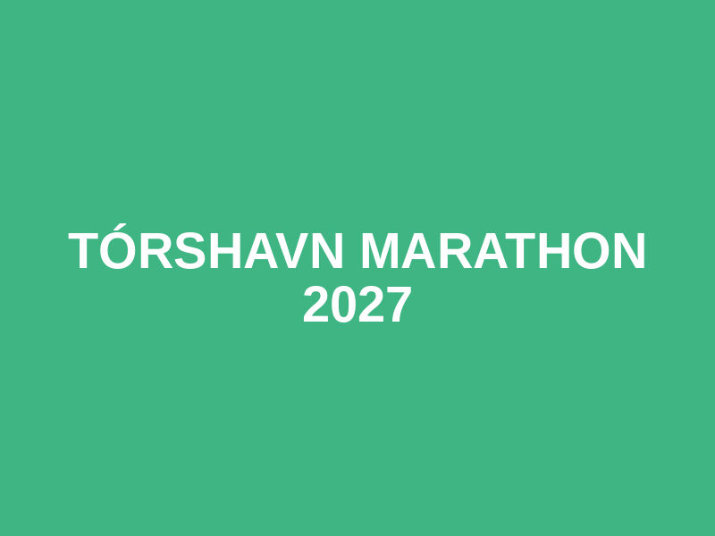 Tórshavn Marathon 2027 Logo