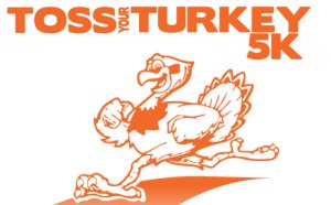 Toss Your Turkey 5K (16th Annual) Logo