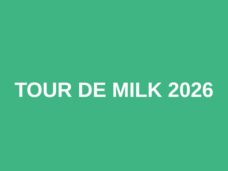 Tour de Milk 2026 Logo