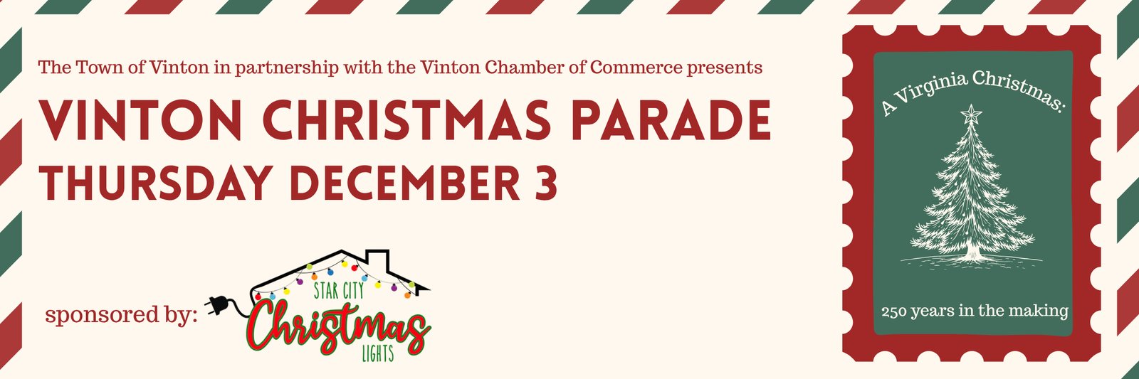 Town of Vinton Christmas Parade Float Registration