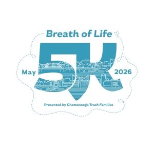 Trach Families presents Breath of Life 5K Logo