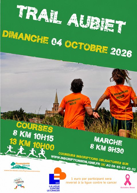 TRAIL AUBIET Logo