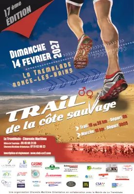 Trail Côte Sauvage 14 février 2027 Logo