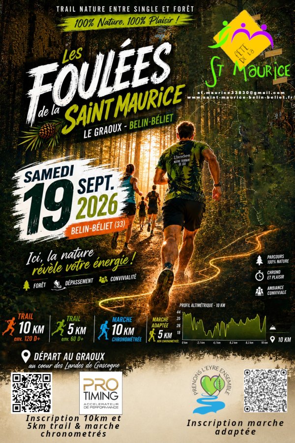 Trail de Belin-Béliet Logo
