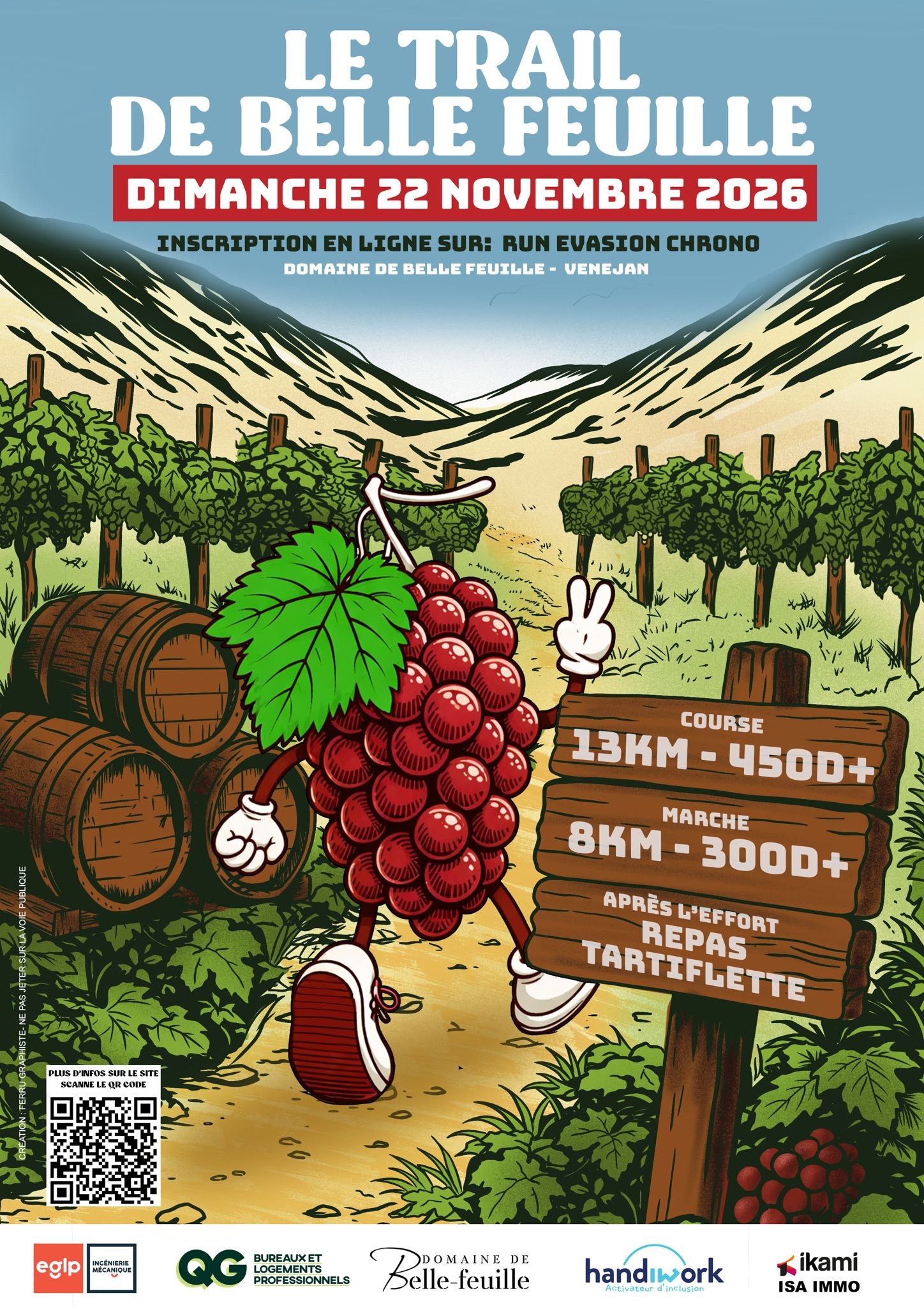 TRAIL DE BELLE FEUILLE Logo