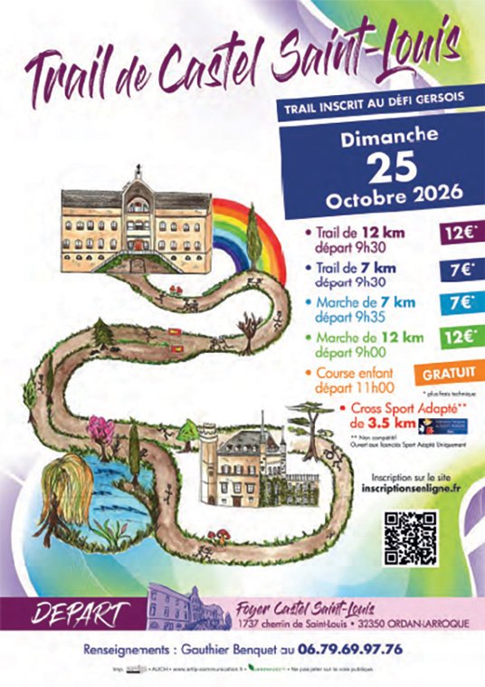 TRAIL DE CASTEL SAINT-LOUIS