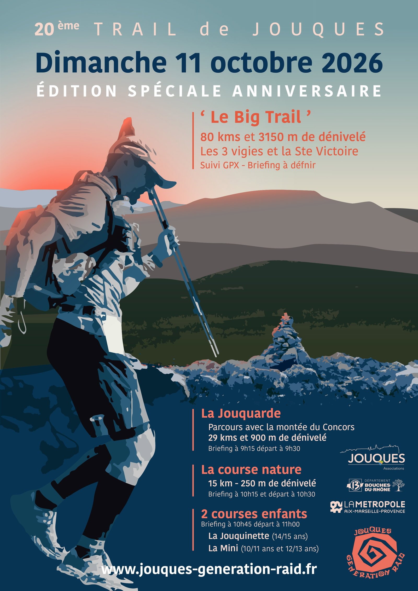 TRAIL DE JOUQUES Logo