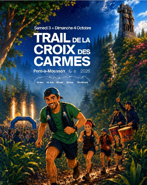 Trail de la croix des carmes 2026 Logo