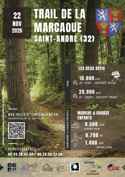 TRAIL DE LA MARCAOUE Logo