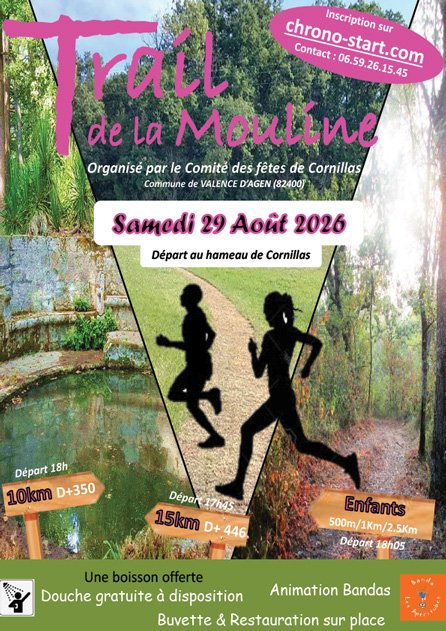 TRAIL DE LA MOULINE Logo