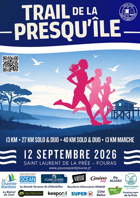 TRAIL DE LA PRESQU’ÎLE Logo
