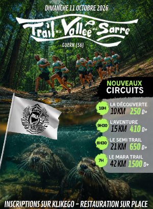Trail de la Vallée de la Sarre 2026 Logo