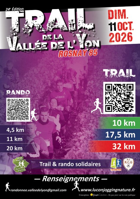 TRAIL DE LA VALLÉE DE L’YON Logo
