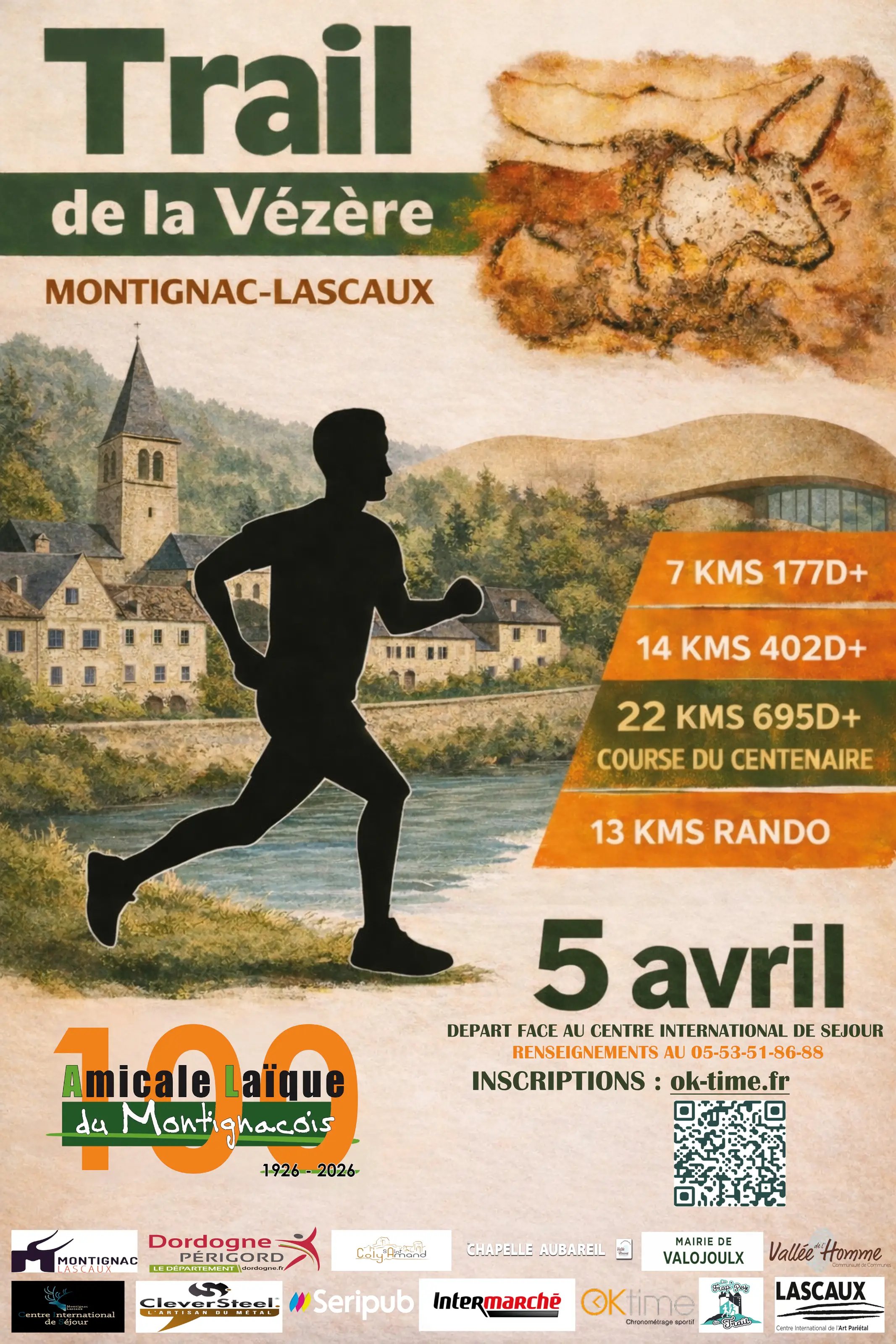 Trail de la Vézère 2027 Logo