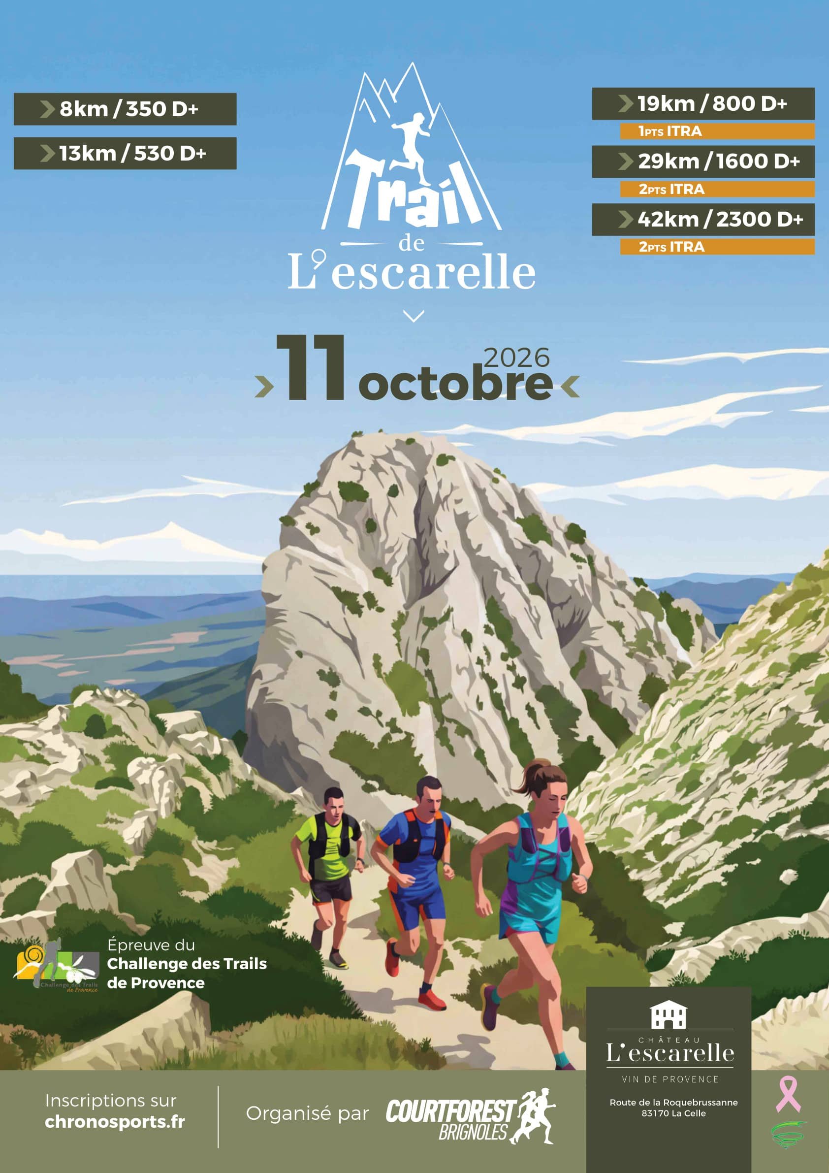 Trail de l'Escarelle Logo
