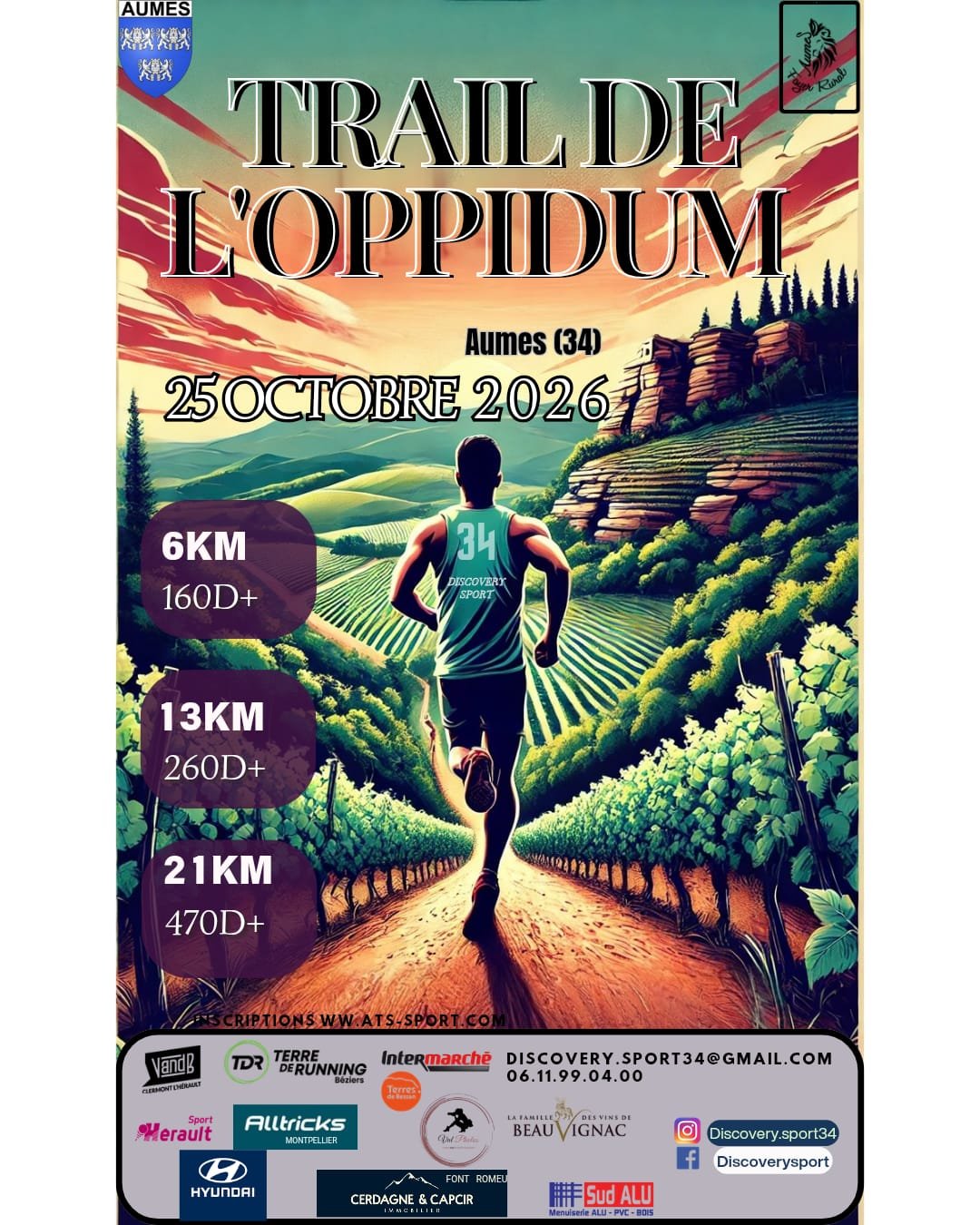Trail de l'Oppidum Logo