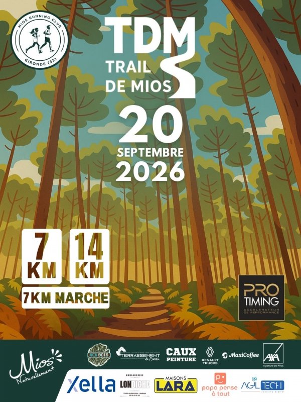 Trail de Mios Logo