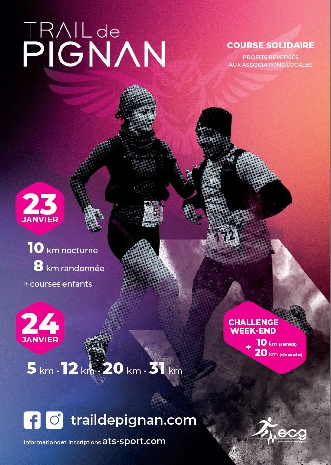 Trail de Pignan Logo