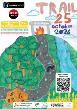 TRAIL DE PLEYBEN - 21 ème ÉDITION Logo