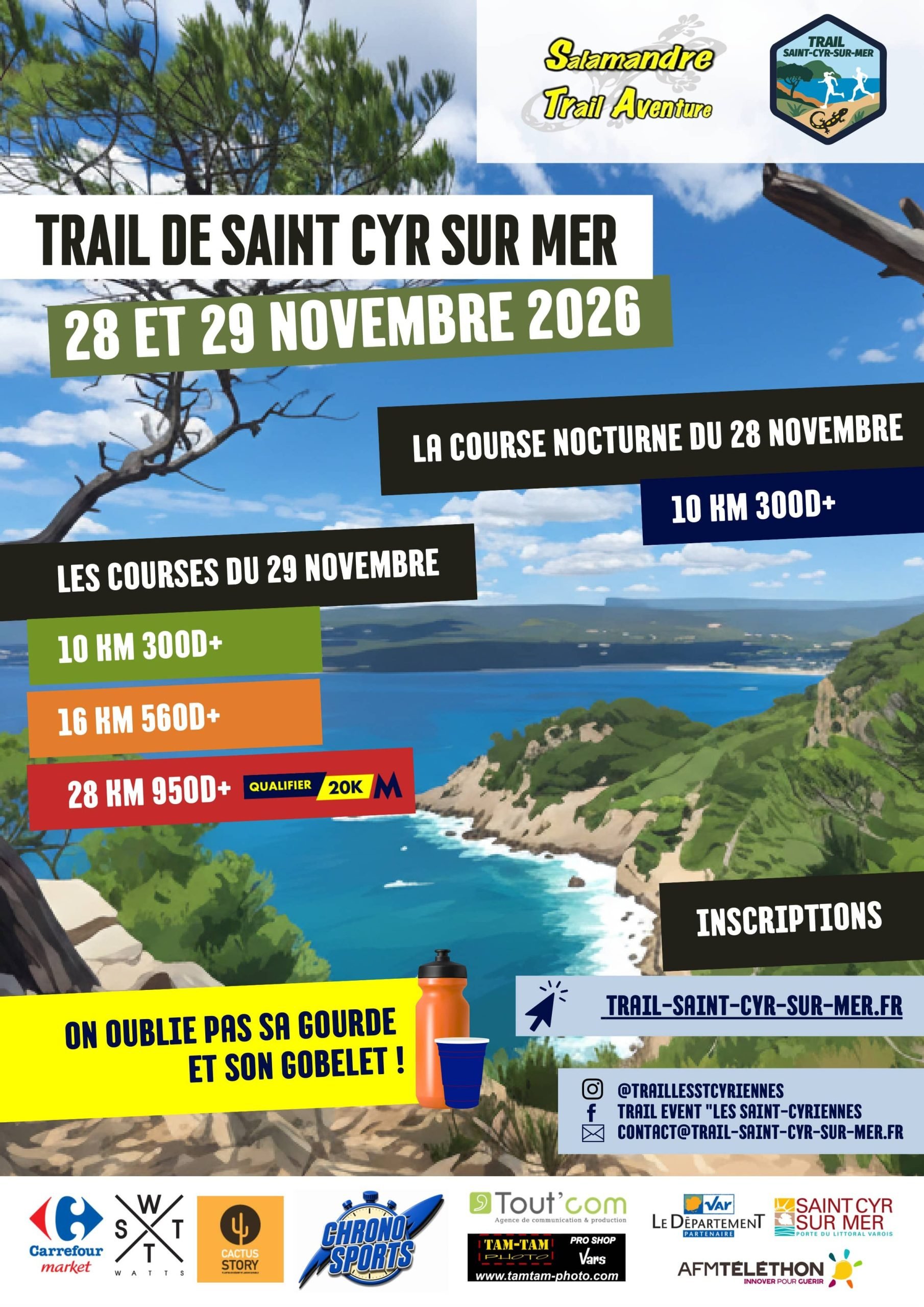 Trail de Saint Cyr Logo