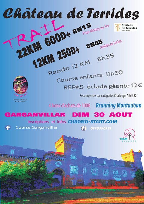 TRAIL DE TERRIDES Logo