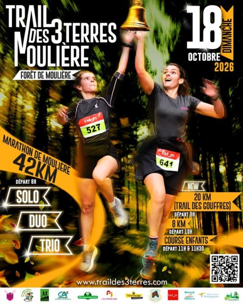 Trail des 3 Terres Logo