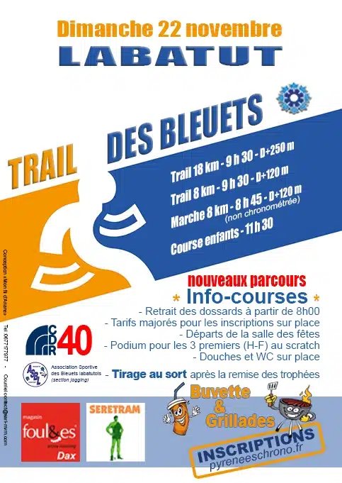 TRAIL DES BLEUETS