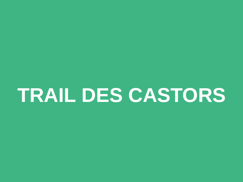 Trail des Castors Logo