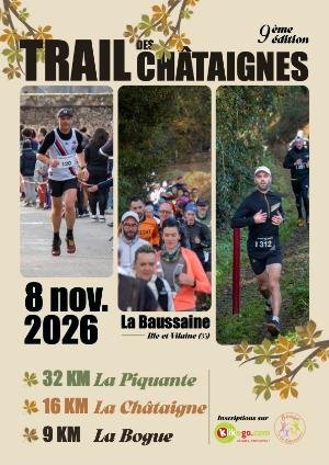 Trail des Châtaignes Logo