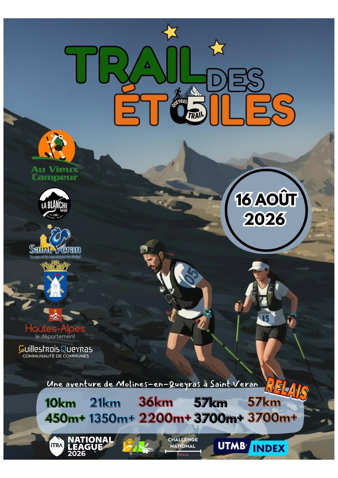 TRAIL DES ETOILES Logo