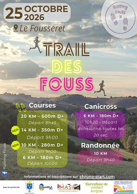 TRAIL DES FOUSS Logo