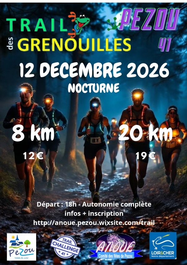 Trail des Grenouilles Logo