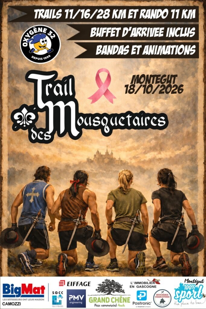 Trail des Mousquetaires Logo