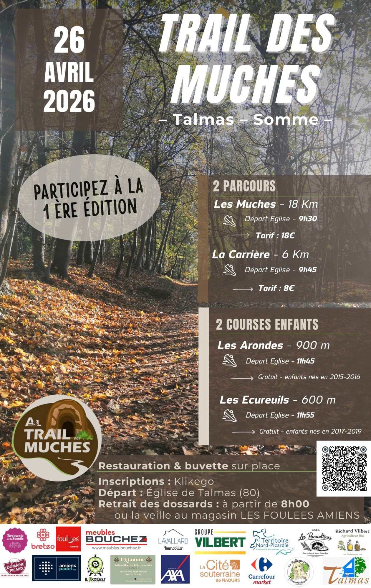TRAIL DES MUCHES Logo