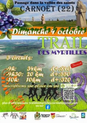 Trail des myrtilles Logo