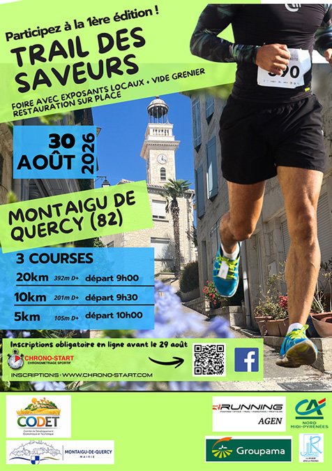 TRAIL DES SAVEURS Logo