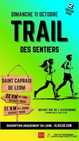 Trail des Sentiers Saint Caprais de Lerm Logo