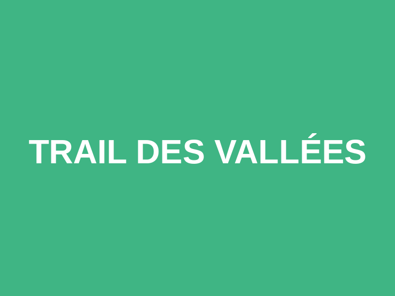 Trail Des Vallées Logo