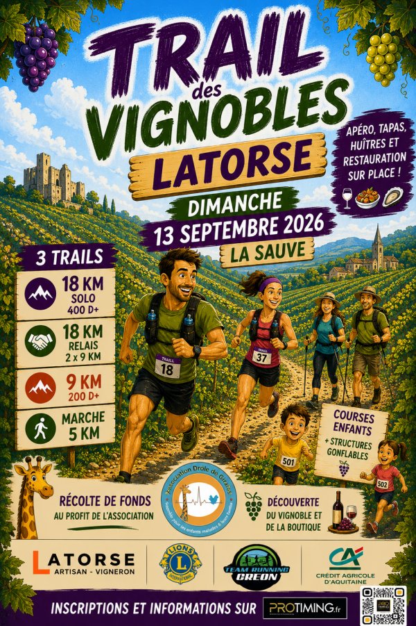 Trail des Vendanges du Vignoble Latorse