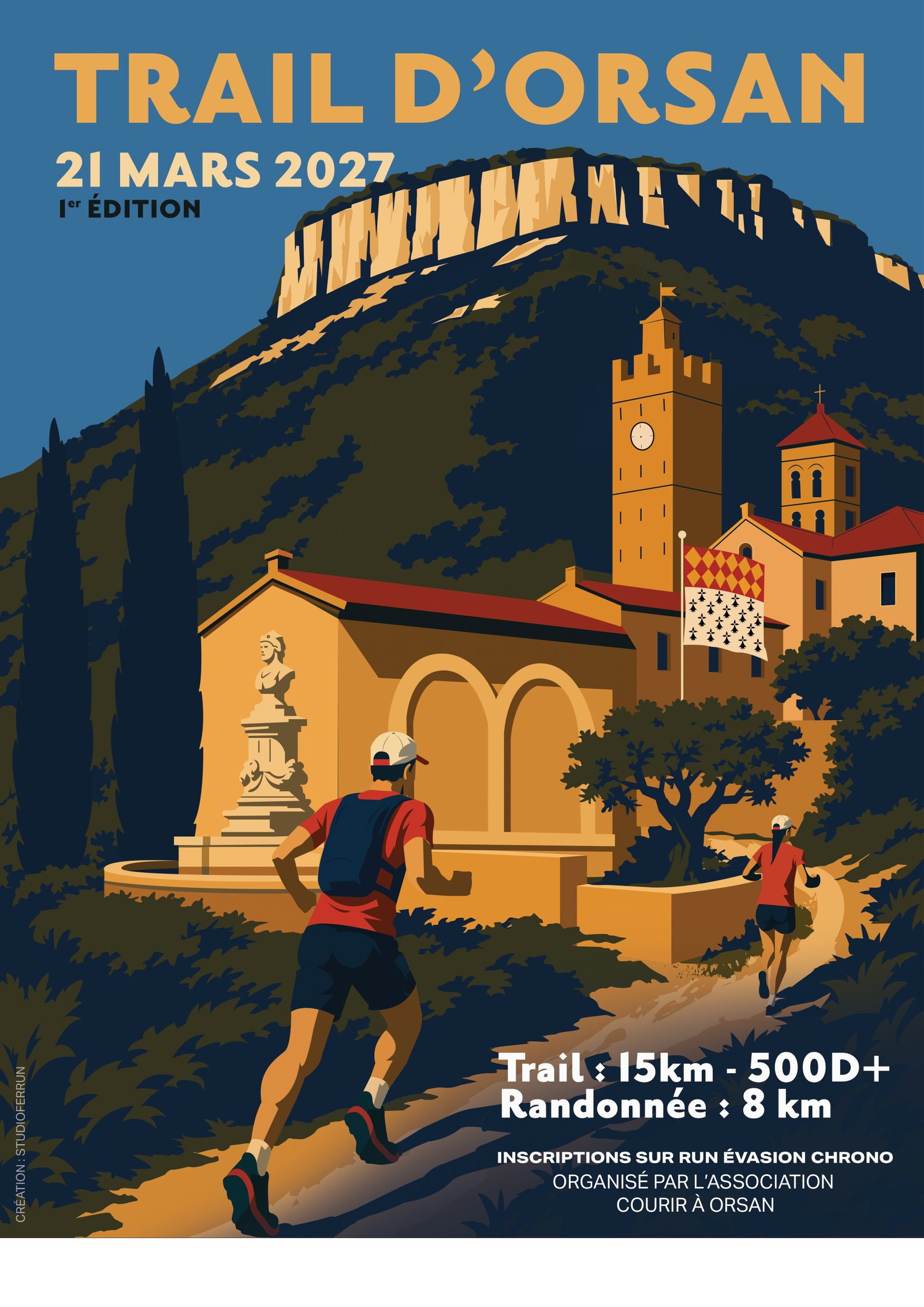 TRAIL D'ORSAN Logo