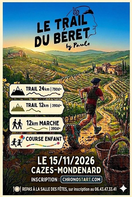 TRAIL DU BÉRET BY PAULO Logo